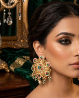 Golden Oversized Bid Studs (LB-893)