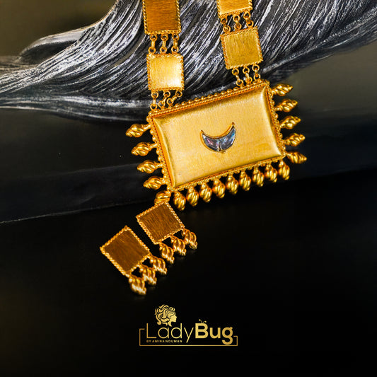 Gold Plated Indian Mala