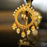 Kundan Bridal Kara with White Pearls