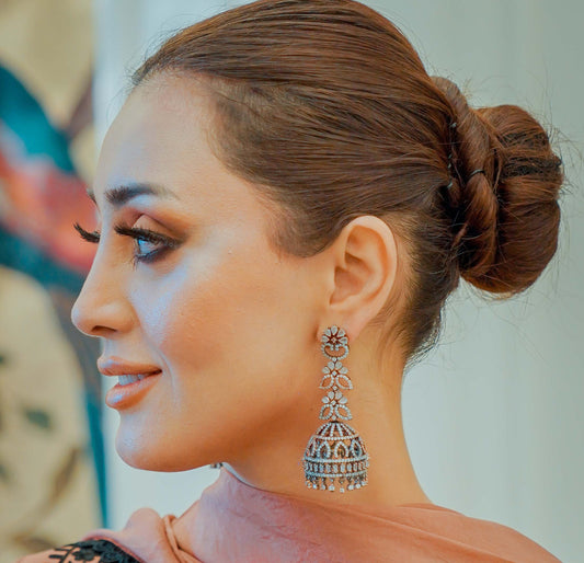 Victorian Polish Zircon Earrings