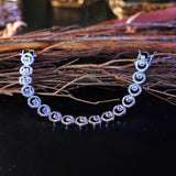 Gold-Plated, Micro Ad Zircon Bracelet (LB-883)
