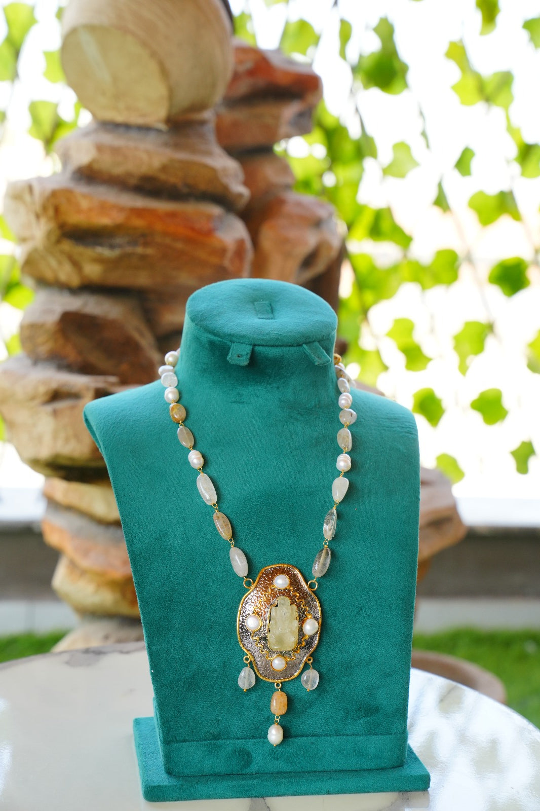 Handcrafted Stone Mala