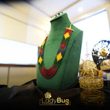 Multi-color Mala with Real stones (LB-235)