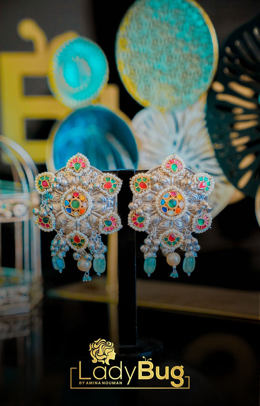 German Gold Oversized Bid Studs