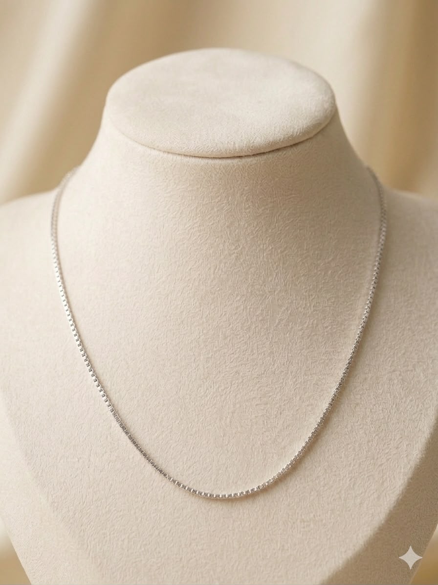 Silver Chain Necklace – Necklace by Ladybug