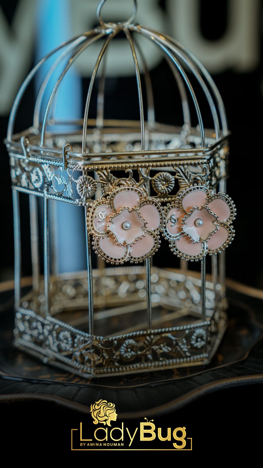 Rose Design Studs