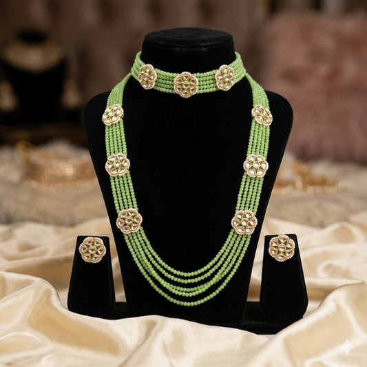 Kunden Bridal Set with Mint Stone