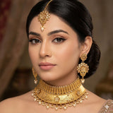 Gold Plated Bridal Necklace