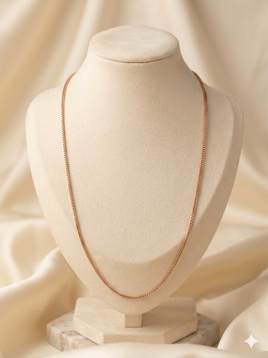 Gold Chain Necklace – Necklace by Ladybug (Photo 3)