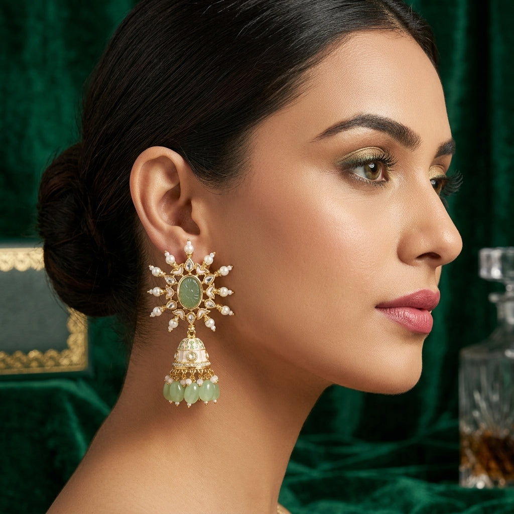 Tayani Kundan Jhumka (LB-210)